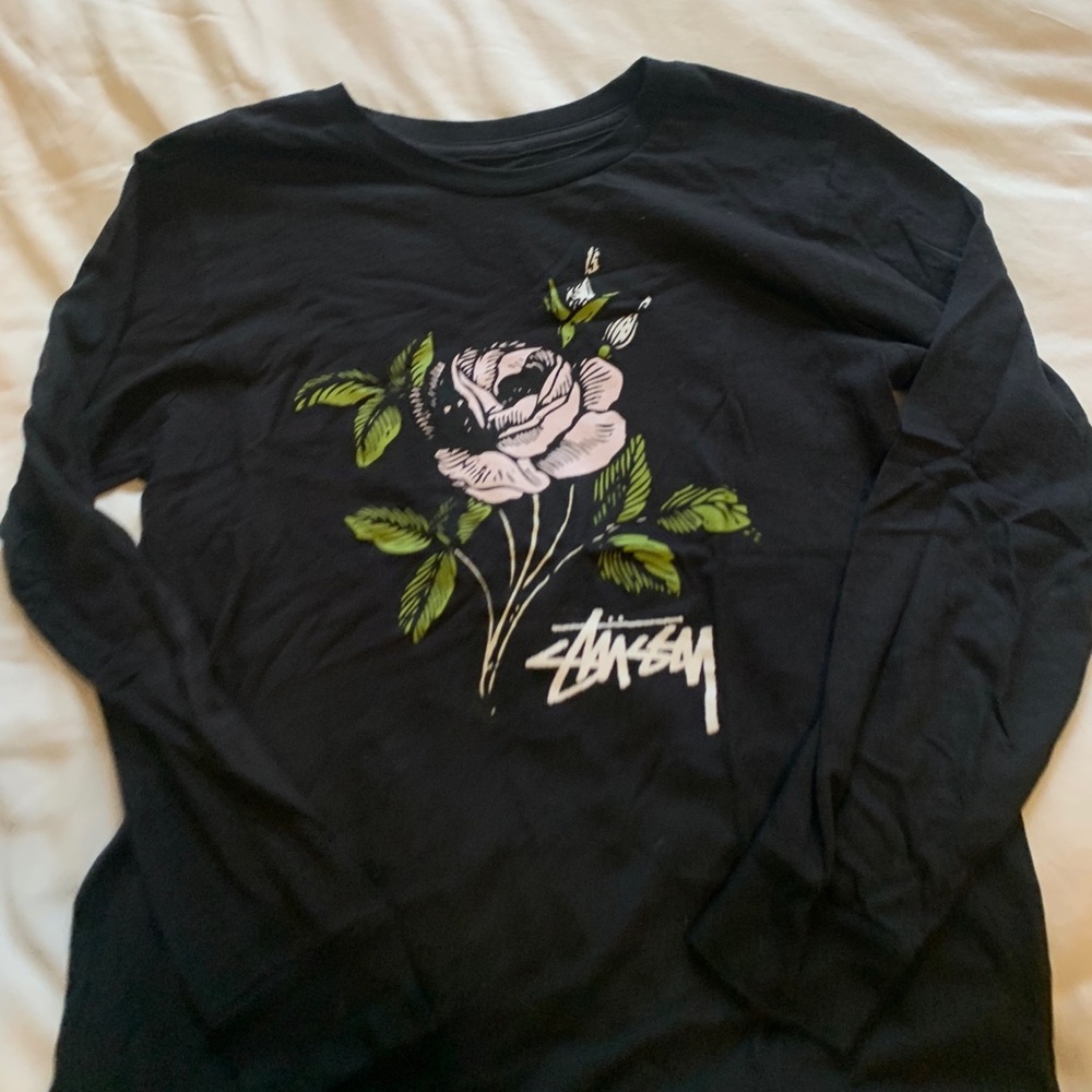 long sleeve stussy shirt